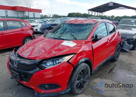 2022 Honda Hr-V Sport из США, поврежденный, VIN 3CZRU6H14NM736448